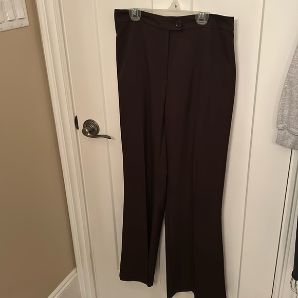 Marks & Spencer Brown dress pants, size UK 14, US 12 - Picture 1 of 6
